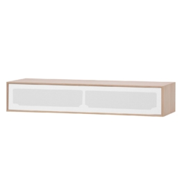 TV-Board Danilo - Eiche Dekor / Weiß - 114,5 cm