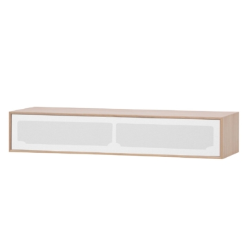 TV-Board Danilo - Eiche Dekor / Weiß - 114,5 cm