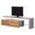 TV-Lowboard Solano I - Ohne Beleuchtung - Asteiche / Platingrau - Mit TV-Bank rechts